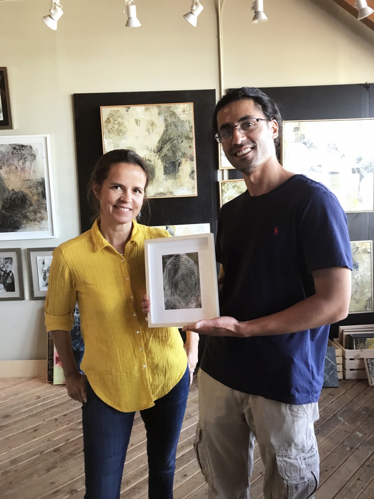  Art Visit with Paula Valenzuela in her Sausalito studio.