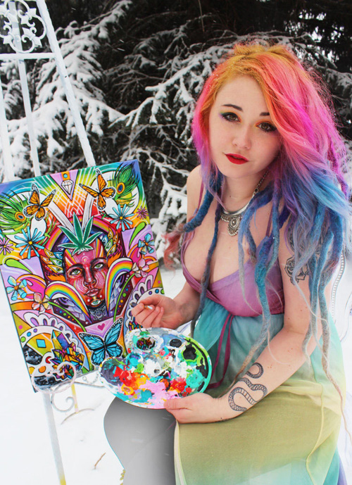 Fresh artwork by Ellie Paisley from Boulder, Colorado