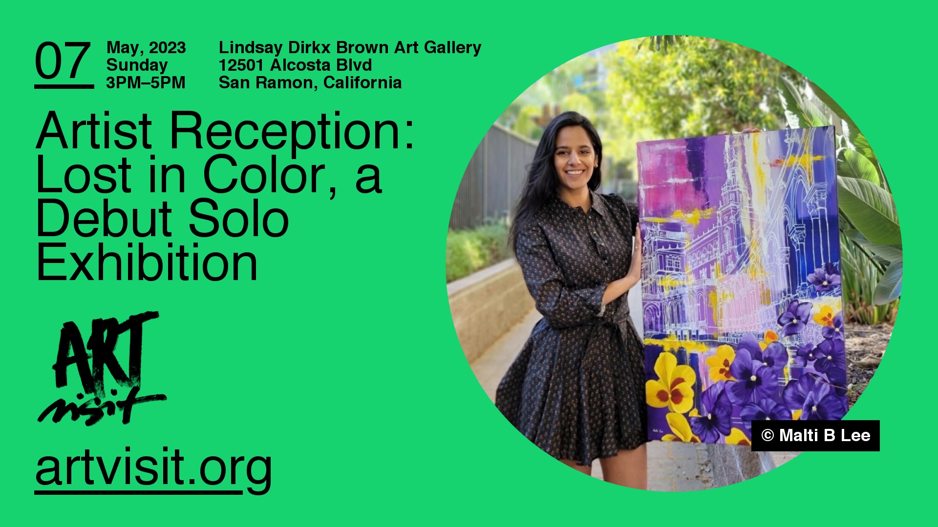 Artist Reception: Lost in Color, a Debut Solo Exhibition