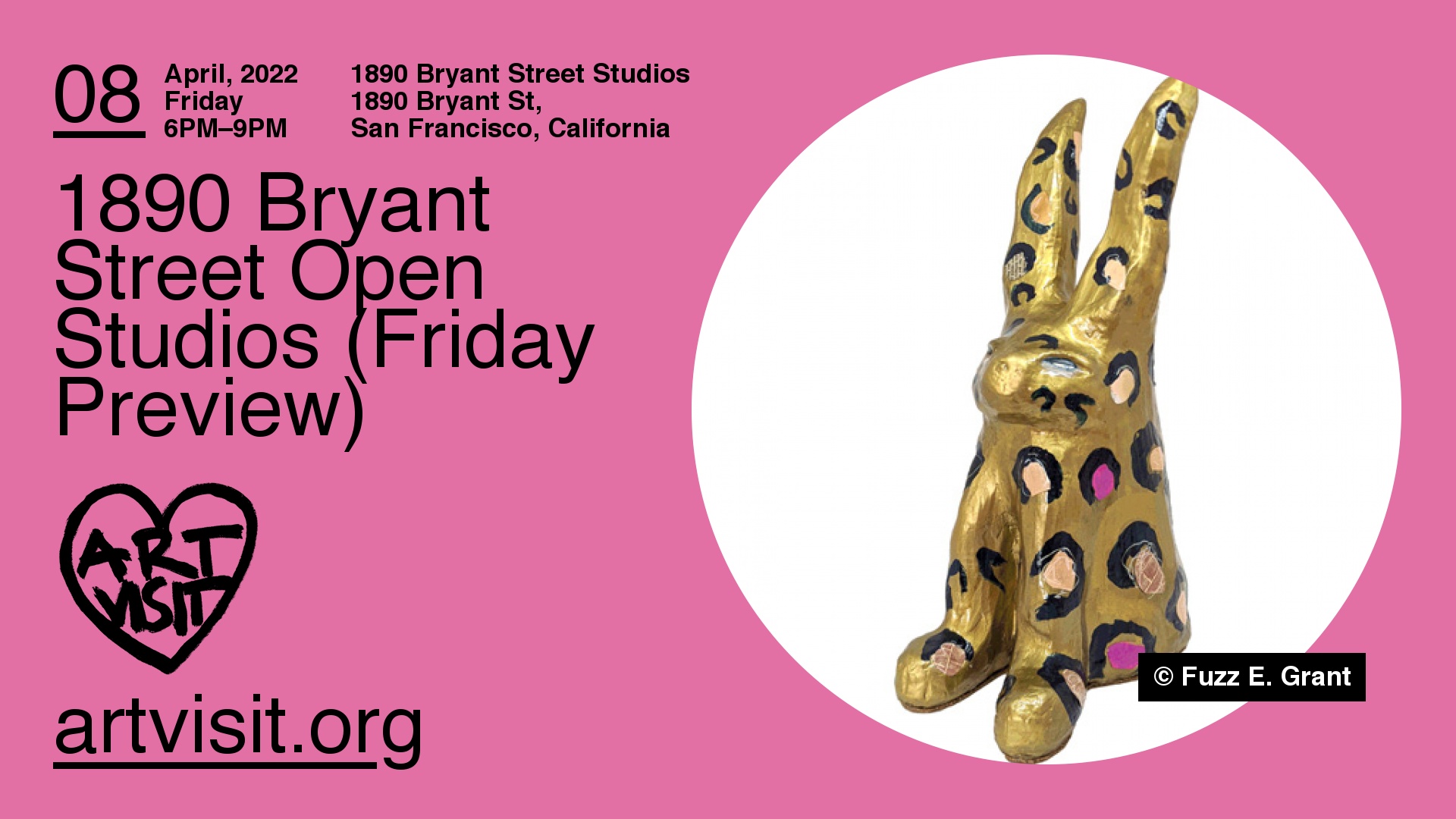 1890 Bryant Street Open Studios (Friday Preview)