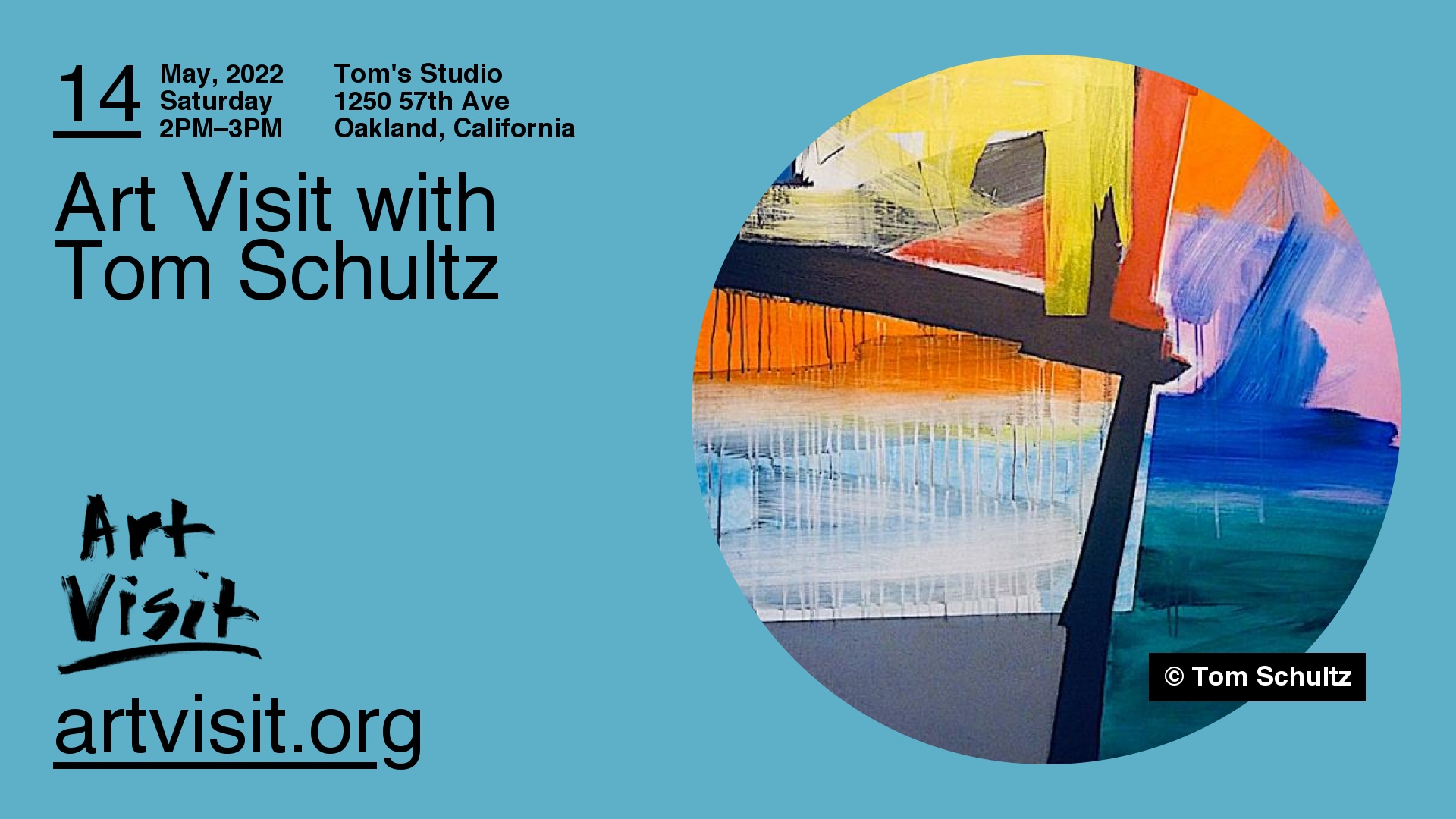 Art Visit with Tom Schultz