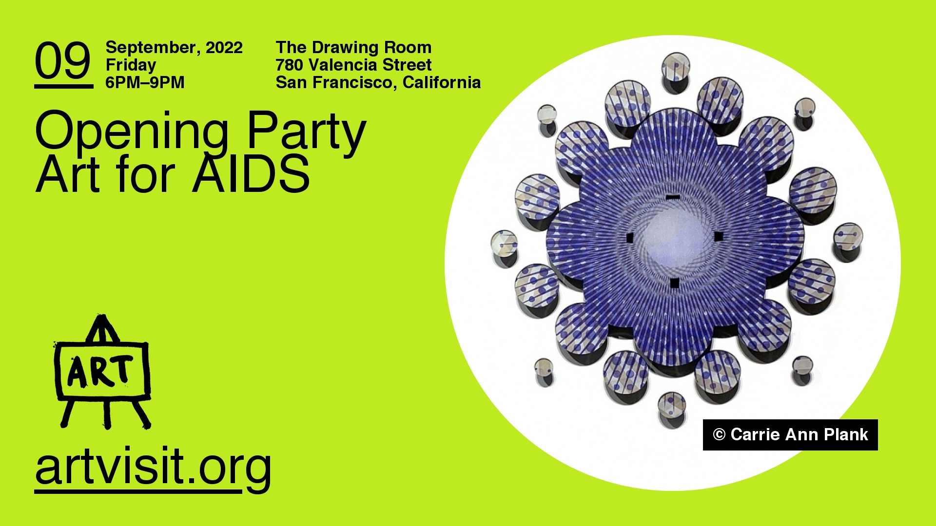 Opening Party Art for AIDS